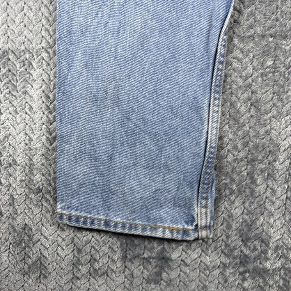 Levi's 516 Jeans Mens 34x32 Blue Fade Slim Straight Medium Wash‎